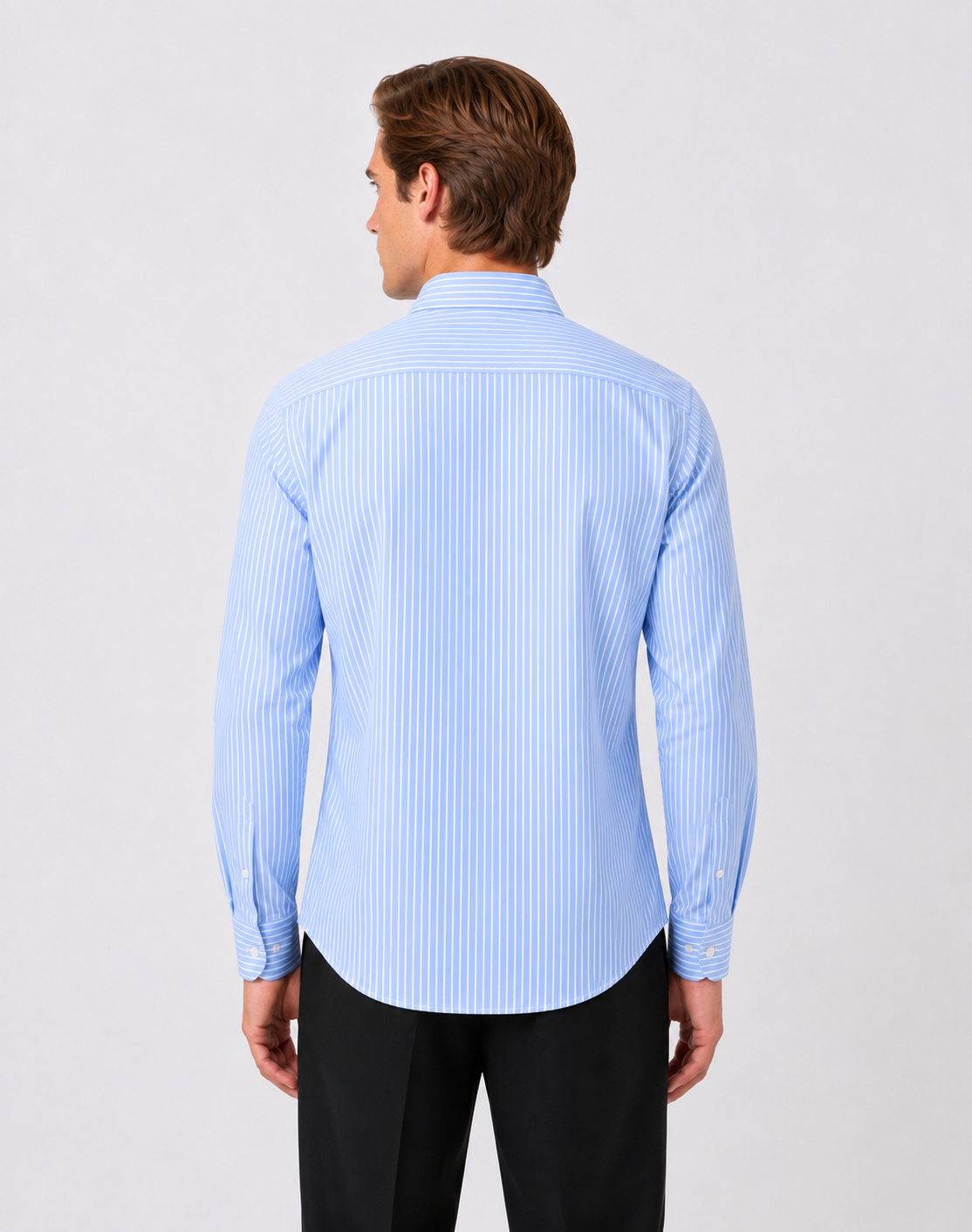 STRIPED BABY BLUE SHIRT