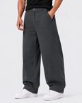 DARK GRAY BALLON FIT GABARDINE Pant