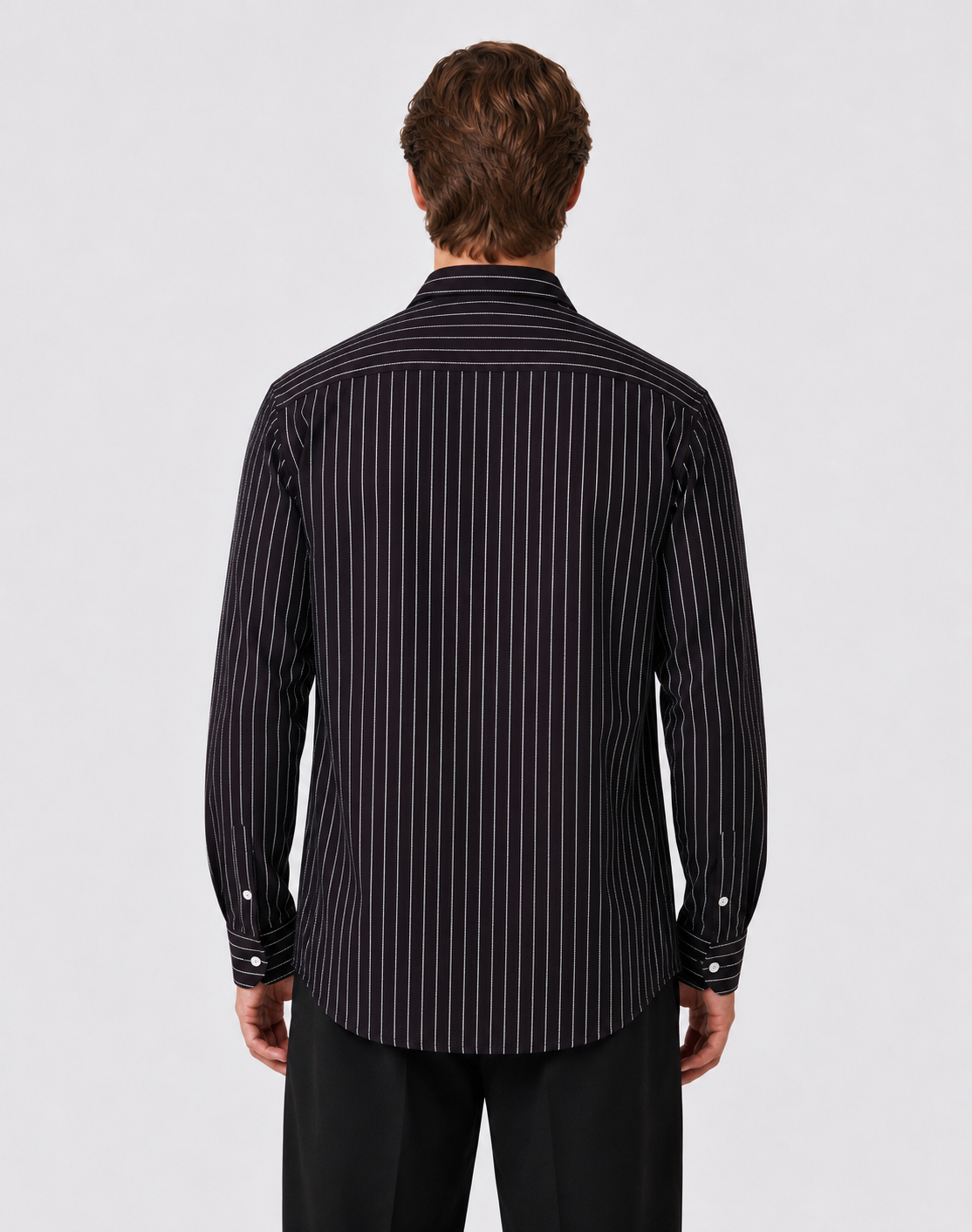 STRIPED BLACK SHIRT