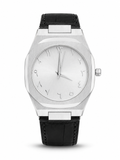 Silver Arabic Dial Watch