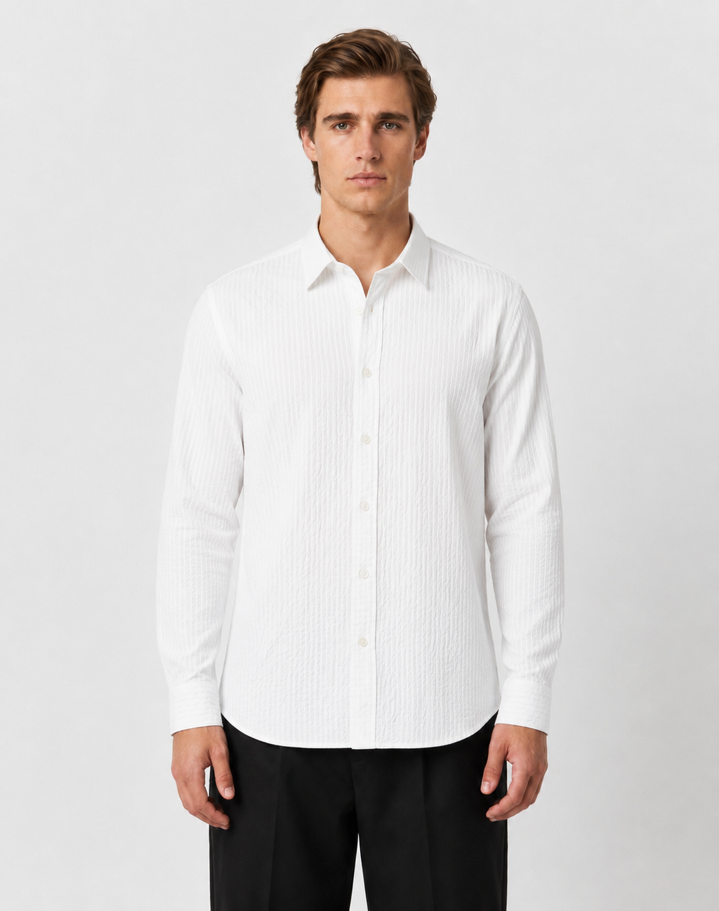 SOLID WHITE SHIRT