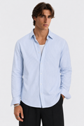STRIPED BABY BLUE SHIRT