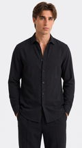 SOLID BLACK SHIRT