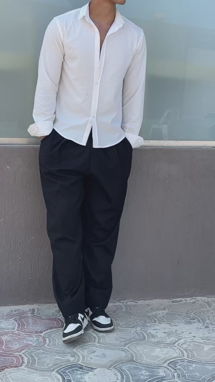 BLACK Tailored Pants