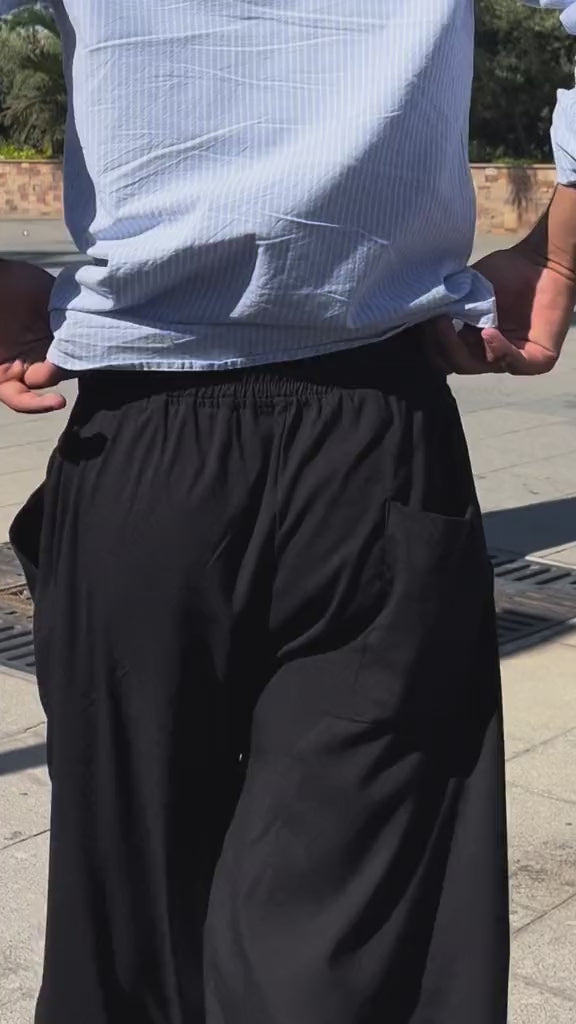BLACK Tailored Pants